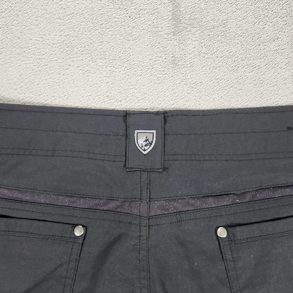 Kuhl Pants Mens 38x30 Renegade Aktion Gray Stretch Nylon Hiking Zip Pocket